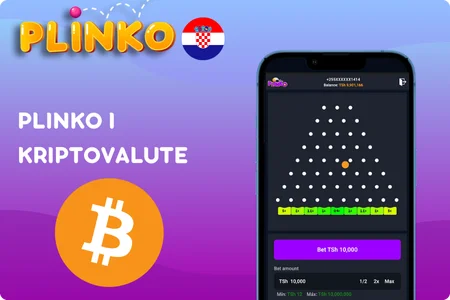 Plinko s bitcoinom