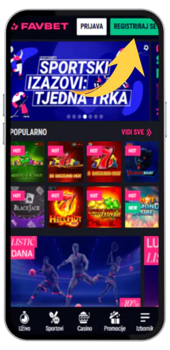 Unesite svoje podatke za registraciju