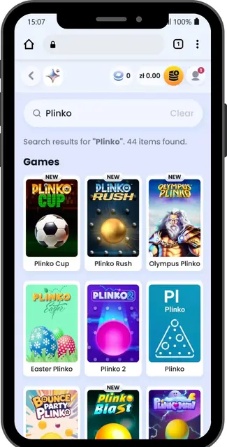 Tražilica igara u kasinu