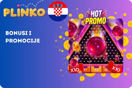 Plinko bonusi i promocije - Hot Promo sa velikim multiplierima
